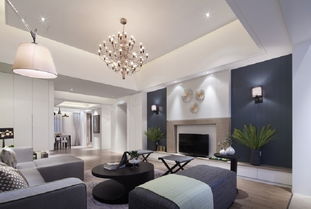 復(fù)城國(guó)際梁先生的新家 4303114 慕極裝飾